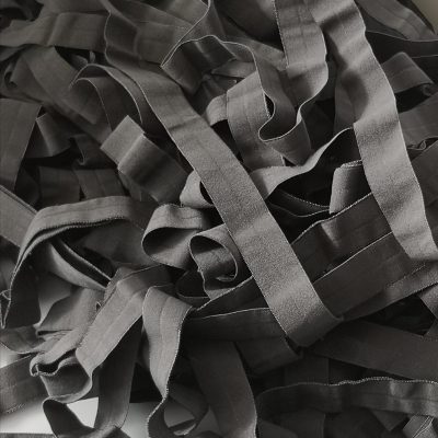Fold Over Elastic - 20mm - ( Charcoal )