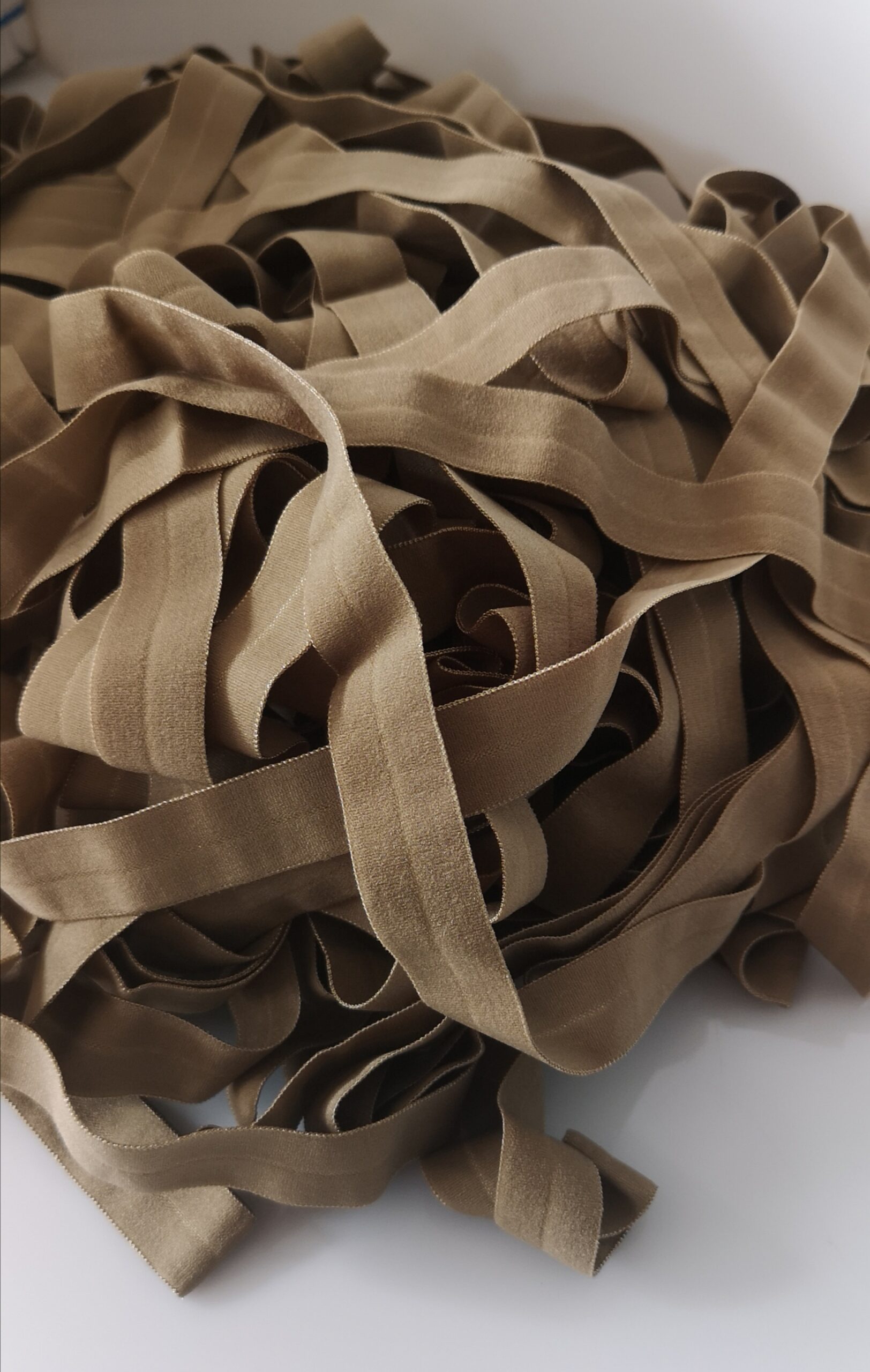 Fold Over Elastic - 20mm - ( Khaki )