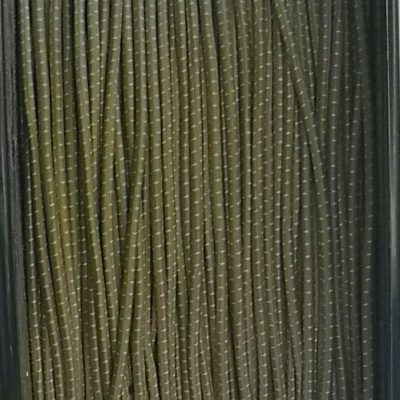 Hat Elastic - Bounce Cord (2.5mm) Khaki with Spec
