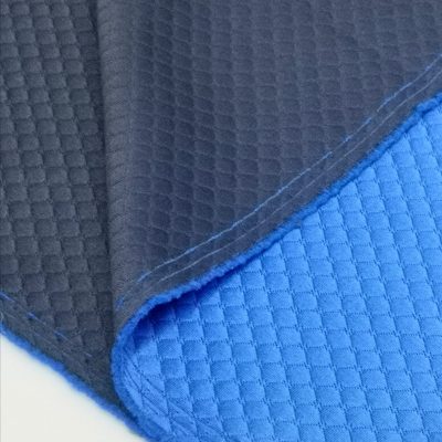 Tracksuit / Hoodies / Embossed Quilted Blue