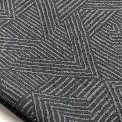 Fleece - Tracksuits / Hoodies - Soft Single Brushed Fleece - Black with Grey Design