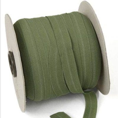 Fold Over Elastic - 20mm - ( Olive )