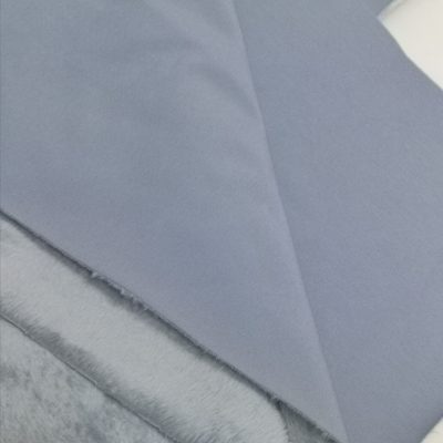 DESTASH - Softshell Minky (1m x 1m50) Denim Blue