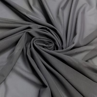 Lining - Stretch Mesh Lining - (Charcoal Grey)