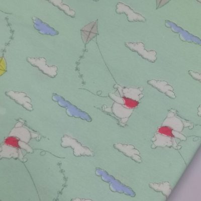 Cotton Knit - Winnie The Pooh flying Kites