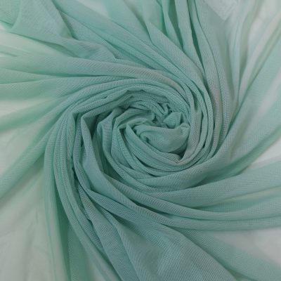 Soft Stretch Turquoise Tulle (1m x 1m50wide) - Aqua Green