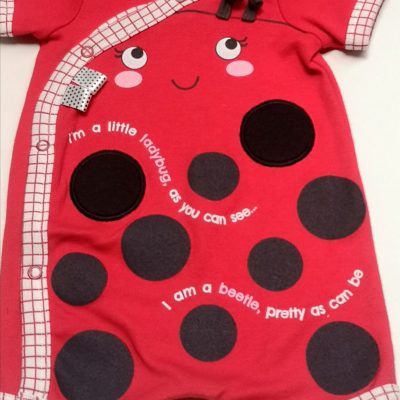 Baby Romper - (Newborn - 4kgs) I'm a Lady Bug