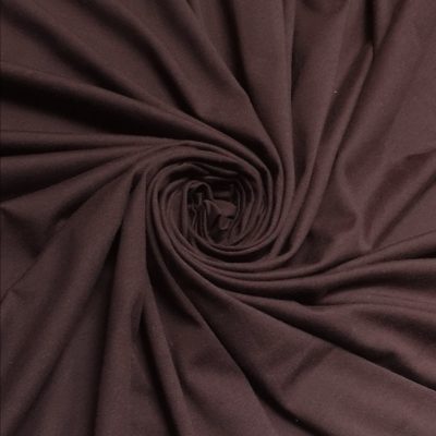 Cotton Lycra 220gms - Rich Chocolate