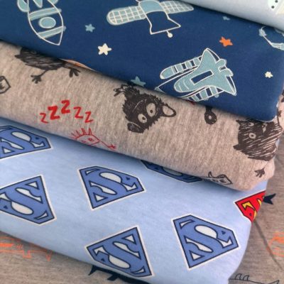 Combo - (Boys) 5 x Half Meter x 1m50wide (Cotton Knits)