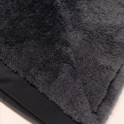 DESTASH - Softshell Sherpa Waterproof - (80cm x 1m50) Gunmetal Grey