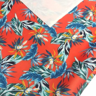 DESTASH - (Thick Scuba) Bright Floral Design