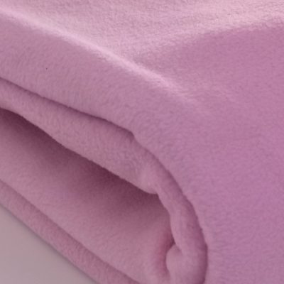DESTASH - Soft Antipil Polar Fleece ( 90cm x 1m50) Pink