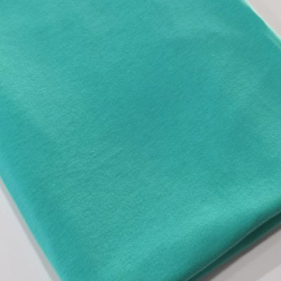 100% Cotton Knit - New Aqua