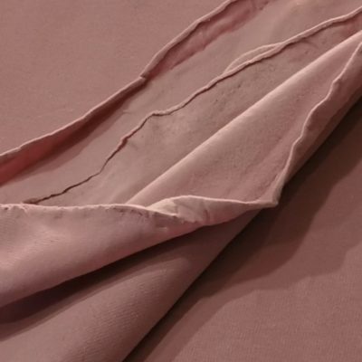 100% Cotton Fleece (Brushed) - Dusty Pink