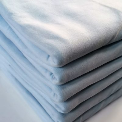 Cotton Knit - (Interlock) - Light Blue