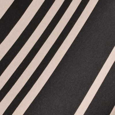DESTASH - Ponti Roma Knit - Beige / Black Stripes