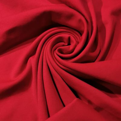 Ribbing / Cuffs - Tubular - Smooth Red