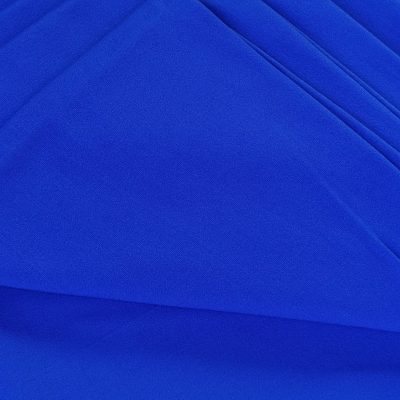 Ribbing / Cuffs - Smooth (4way Stretch) - Cobalt Blue (Tubular)