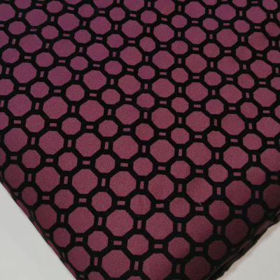 DESTASH - Thick Scuba Knit Flocked 260gms - Maroon