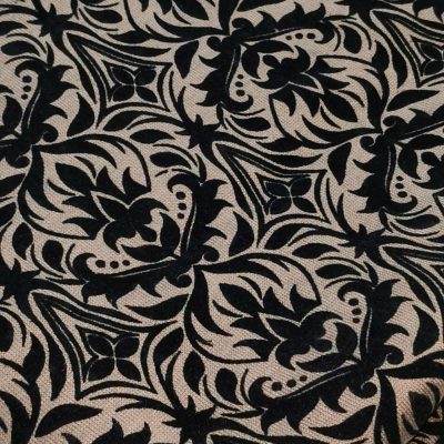 DESTASH - Jersey Knit Beige & Black Design