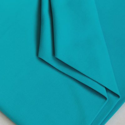 Ribbing / Cuffs - (Smooth 4way Stretch Tubular) - Aqua Blue