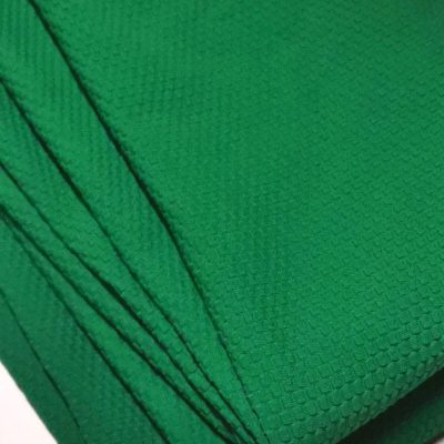 DESTASH - Ponti Jaquard Knit (1m70 x 1m60wide) - Bottle Green Embossed