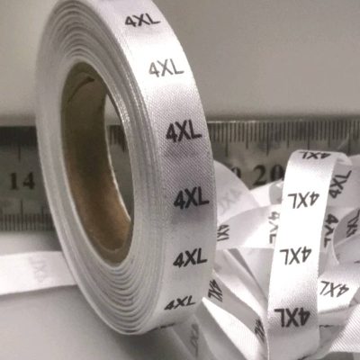 Satin Lables - 1/2 Roll (4XL)