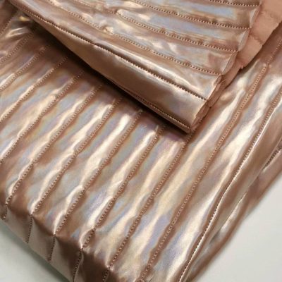 Bomber Jacket Batting - Shiny Dusty Pink