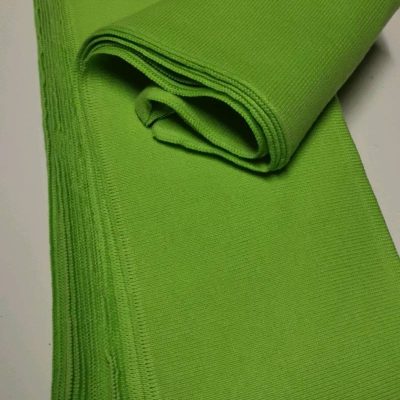 Cuffs / Ribb Trims (41cm x 10cm) - Apple Green