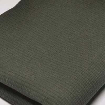 Precuts - Crepe Waffle Knit (85cm x 1m60wide) - Olive