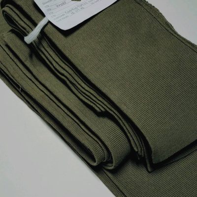 Cuffs / Ribb Trim (120mm x 400m) - Army Green / Olive