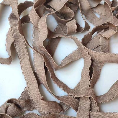 Strap Elastic (15mm) - Beige Skintone