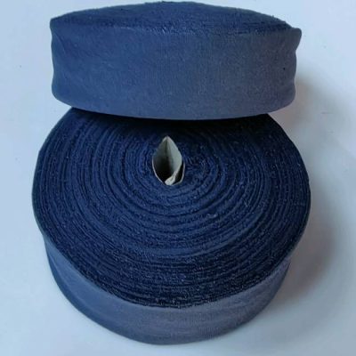 Bias Binding Roll 34meters (Cotton Knit) - 42mm Airforce Blue