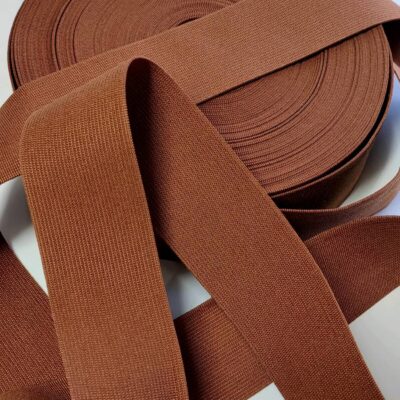 Elastic - 45mm Waistband Elastic - Brick