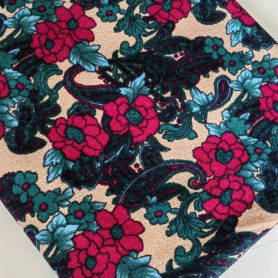 Jersey Knit - Sofy Stretch Knit - Beautiful Colorful Floral