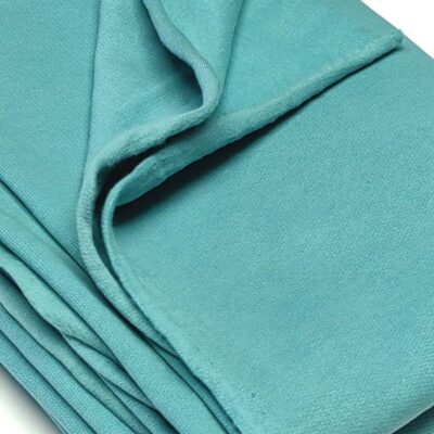 100% Cotton Fleece (Brushed Tracksuit Fleece) - Sea Foam Green