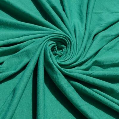 Cotton Knit (Single Jersey) - Emerald Green