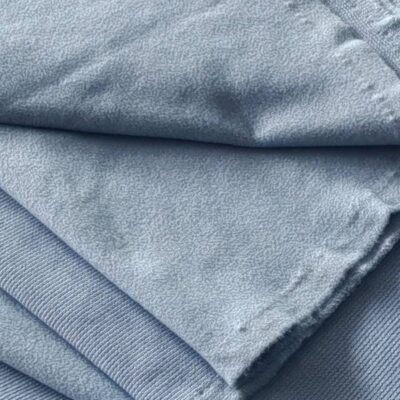DESTASH - Melton Knit - Light Denim Blue