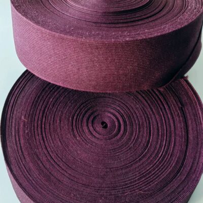 Elastic - 45mm Band Elastic - Burgundy