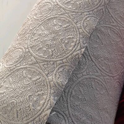DESTASH - Scuba Jaquard Knit - Embossed Beige