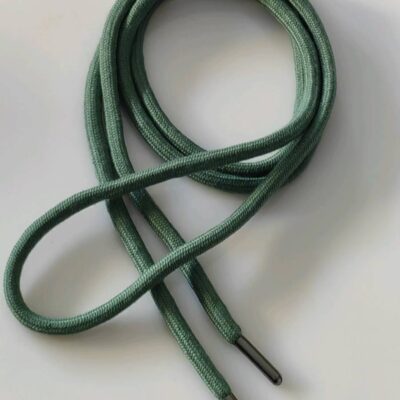 Drawstring Cords - (Hoodies) Toggle Cord Tubular with Ends (1m20 long) - Springbok Rugby Green