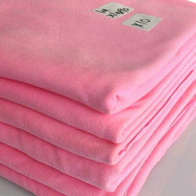 Cotton Knit - Precuts (1m x 1m90wide) - Bright Pink
