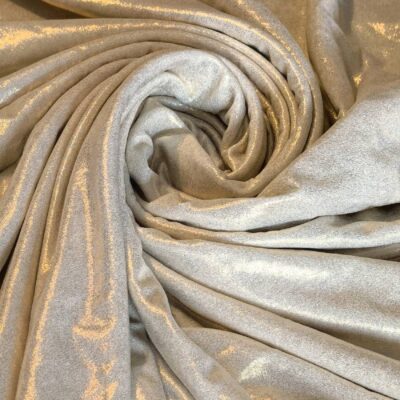 DESTASH - Nylon Spandex Lycra - Golden Shimmering