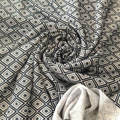 DESTASH - Scuba Knit Black & White Patterns