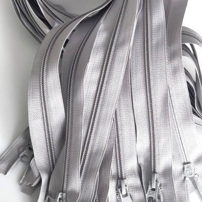 Zips - 69cm Open End Zip - Light Grey
