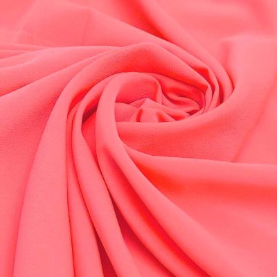 DESTASH - Koshibo Crepe Precuts (1meter x 1m10wide) - Bright Coral