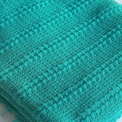 DESTASH - Jersey Knit Green Lace