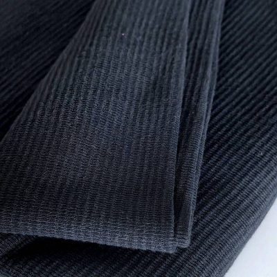 Thermal Cotton Knit - New Mechanical Strip - Black