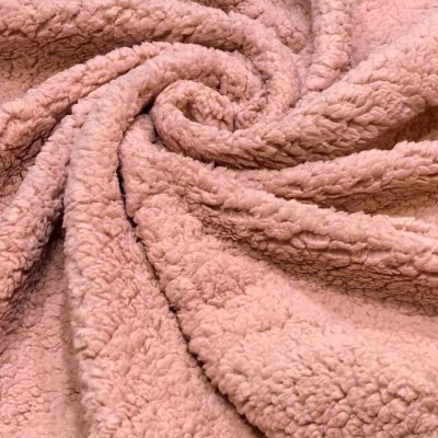 Soft Sherpa Fleece - Dusty Pink