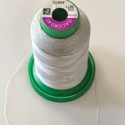 ISACORD 40 - Light Grey (1000m) - Embroidery Thread